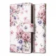 Xiaomi Redmi 14C Tech-Protect Wallet Book Case Cover, Pink Flowers | Telefona Vāciņš Maciņš Apvalks Grāmatiņa