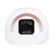 Лампа для ногтей Glow S1 Dual Led UV 168W, белая / золото