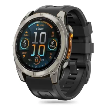 TECH-PROTECT SILICONE GARMIN FENIX 5S / PLUS 6S PRO 7S 8 (43 ММ) ЧЕРНЫЙ