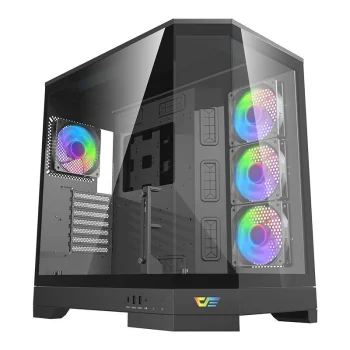 Datora korpuss Darkflash DQX90, melns