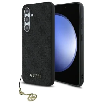 Guess 4G Charms vāciņš Samsung Galaxy S24 FE, pelēks