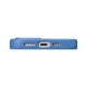 Кожаный чехол iCarer для iPhone 14 Plus с MagSafe Light Blue (WMI14220711-LB)