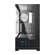 Datora korpuss Darkflash DY451 bez ventilatoriem, melns