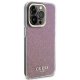 Guess iPhone 15 Pro Case IML Faceted Mirror Disco Iridescent, Pink