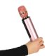Bezvadu karaoke mikrofons bērniem ar Bluetooth skaļruni 2000mAh SD USB, rozā
