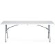 Plonos 440100 Folding Garden and Catering Table 244 cm, White
