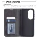 Huawei P50 Geometric Pattern Leather Stand Case Cover - Black | Чехол Кошелёк Книжка для...