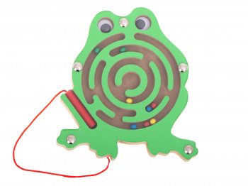 Magnētiskais labirints-varde ar bumbiņām | Maze-frog with balls