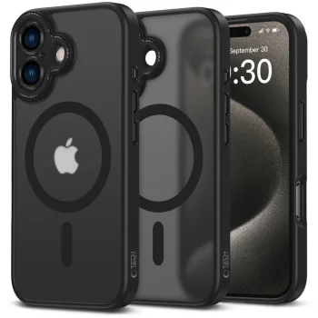 Чехол Tech-Protect для iPhone 16 MagCam MagSafe, полупрозрачный