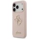 Guess iPhone 17 Pro Case Silicone Big 4G Script, Pink