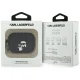 Karl Lagerfeld Silicone Karl & Chaupette Head 3D maciņš AirPods Pro 3, Black