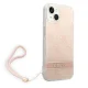Guess 4G Print Strap vāciņš iPhone 14 Plus, rozā