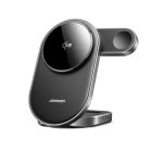 Joyroom JR-W17 Qi 3-в-1 беспроводное индукционное зарядное устройство - черный