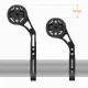 Rockbros FK-301 divi vienā velosipēda stūres turētājs datoram un kamerai, melns
