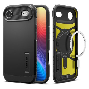 Чехол Spigen для iPhone 17 / 17 Air Tough Armor T Mag Magsafe, черный