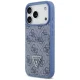 Чехол Guess 4G nauble Card Triange для iPhone 18 Pro / 17 Pro, синий