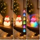 Силиконовый ночник LED Снеговик, USB, 3 режима, подвесной