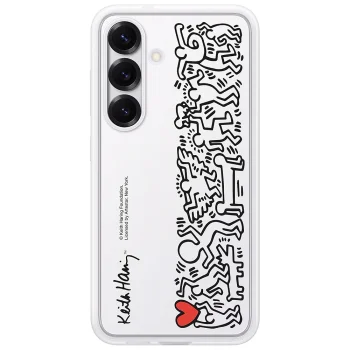 Samsung Flipsuit vāciņš priekš Samsung Galaxy S25, balts