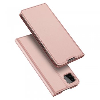 Samsung Galaxy A22 5G (SM-A226B) DUX DUCIS Magnetic Case Cover, Pink | Telefona Vāciņš Maciņš Apvalks Grāmatiņa