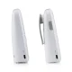Alecto DBX130 DECT audio mazuļa uzraudzības ierīce ar ECO režīmu, balta