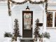 Christmas Decorative Wreath for Doors and Walls, 30 cm