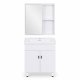 Modernhome Bathroom Cabinet with Sink and Mirror Set
