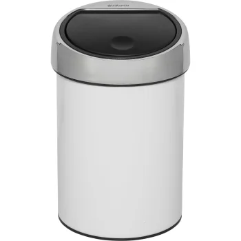 Мусорное ведро Brabantia Touch Bin, 3 л, белое