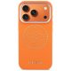 Guess перфорированный 4G MagSafe чехол для iPhone 17 Pro – оранжевый