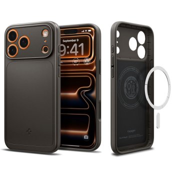 Spigen Thin Fit Mag vāciņš iPhone 17 Pro Max, Gunmetal