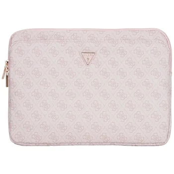 Guess Sleeve 4G с молнией и треугольным логотипом, сумка для ноутбука 14"...