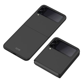 Samsung Galaxy Z Flip 3 5G Matt Hard Color Case Cover, Black | Чехол Обложка Бампер Кабура...