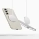 Tech-Protect Silicone MagSafe vāciņš priekš Samsung Galaxy S26+, smilškrāsas