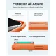 ESR Classic Hybrid Kickstand MagSafe vāciņš iPhone 18 Pro / 17 Pro, matēti oranžs
