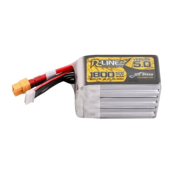 Tattu R-Line Version 5.0 LiPo akumulators 1800mAh 22.2V 150C 6S XT60