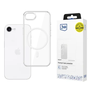3mk MagCase vāciņš Apple iPhone 16e / SE4 caurspīdīgs