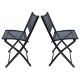 Folding garden chair cpl. 2 pcs