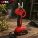 OPEX TOOLS OPX28004 Akumulatora zaru šķēres 21V, 25mm, 2x 1.5Ah akumulatori