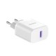 Dudao A20EU USB-A 18W tīkla lādētājs – balts