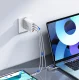 Orico CDX USB-C uz USB-C kabelis 100W 5A 1m, balts