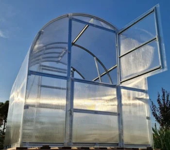 Siltumnīca KLASIKA SLIM 2x6 m (12 m²), 6 mm polikarbonāts