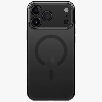 Uniq iPhone 17 Pro Max vāciņš Airsuit Magclick Charging, melns