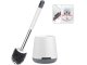 Silikona Tualetes Birste, Balts/Pelēks | Silicone Toilet Brush
