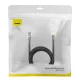 Baseus Speed Seven High Speed Network Cable RJ45 10Gbps 5m Black (WKJS010501)