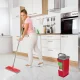 Плоская швабра с ведром Greenblue MaxiClean GB870, 2 насадки из микрофибры, 5.7...
