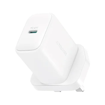 Сетевое зарядное устройство USB-C Joyroom JR-TCF20 20W PD UK вилка белое