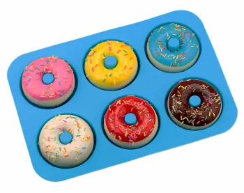 Силиконовая Форма для Пончиков | Silicone Donut Mold