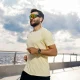 Tech-Protect nerūsējošā tērauda siksniņa Samsung Galaxy Watch Ultra (47 mm) - titāna / oranžā krāsā |...