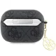 Guess AirPods Pro 2 futrālis 4G Charm Collection Melns