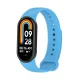 Silikona siksniņa Mi Band 9 / 8 viedpulkstenim, zila