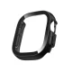 Чехлы Tech-Protect Defense для Apple Watch 49 mm, чёрный и прозрачный, 2 шт.